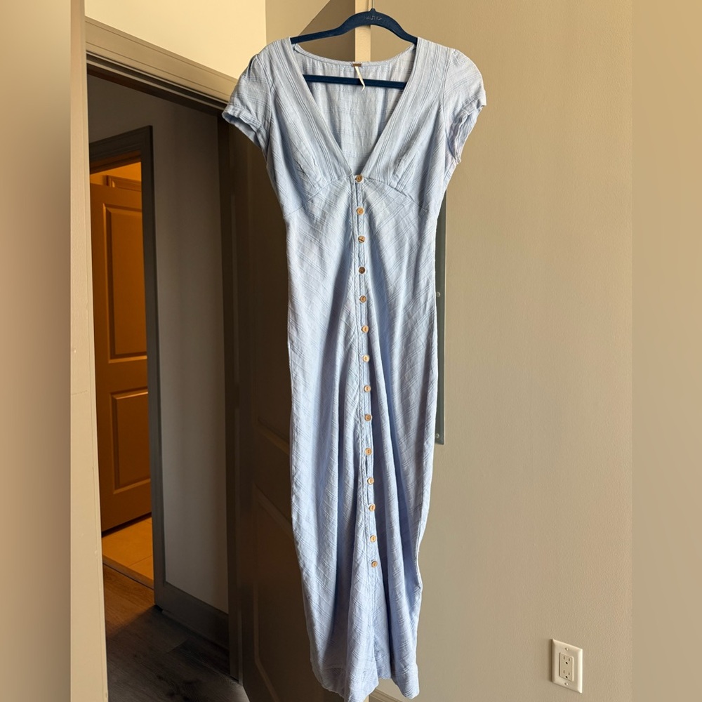 Free People New In Town Midi Dress